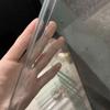WXGMP Transparent Silicone Edge Guard for Glass Tables and Furniture, Self-Clamping U-Shaped Baby-Proof Edge Protector for 0.5–26 mm Thickness (24–26 mm/0.94–1 in) view 4