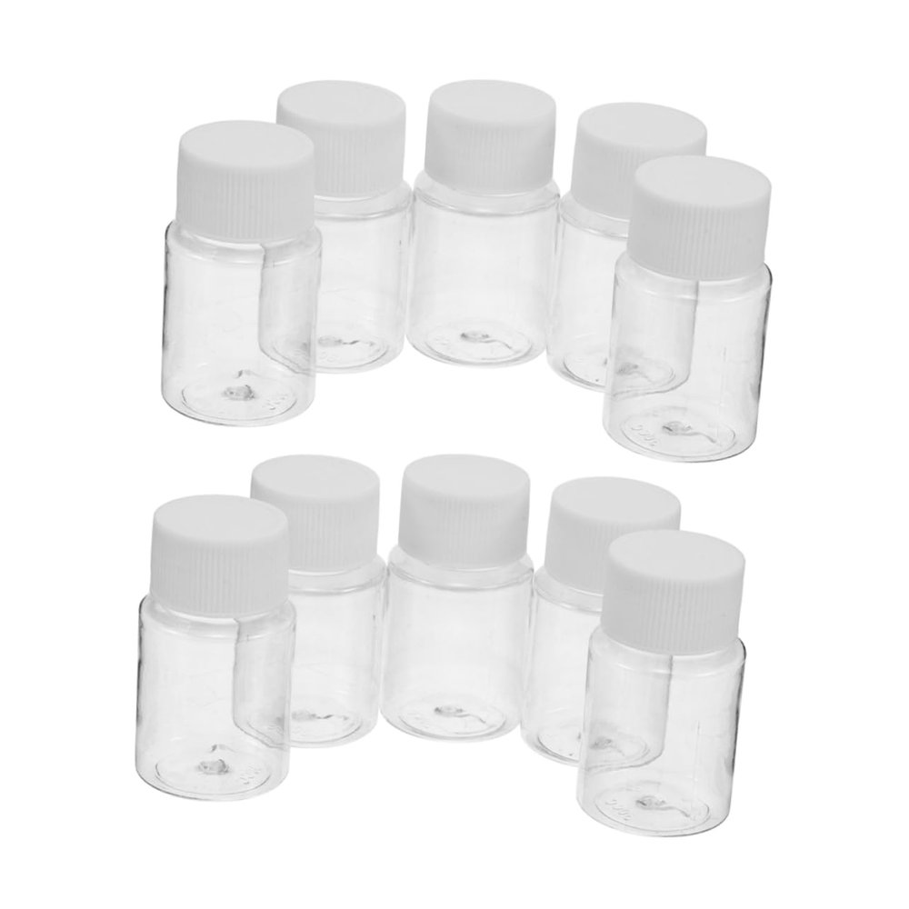 minkissy 25pcs Small Reusable Storage Boxes with Screw Cap