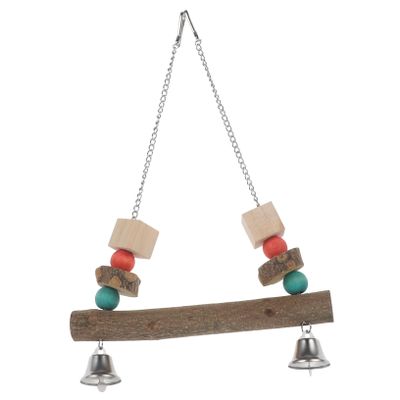 BESPORTBLE Wooden Parrot Swing
