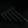 U-Shaped Clear Acrylic Aquarium Air Tube Connector view 3