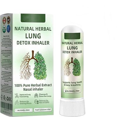 Natural Herbal Lung Detox Inhaler, 1 Piece