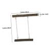BESPORTBLE Wooden Bird Swing view 2