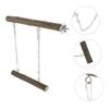 BESPORTBLE Wooden Bird Swing view 3