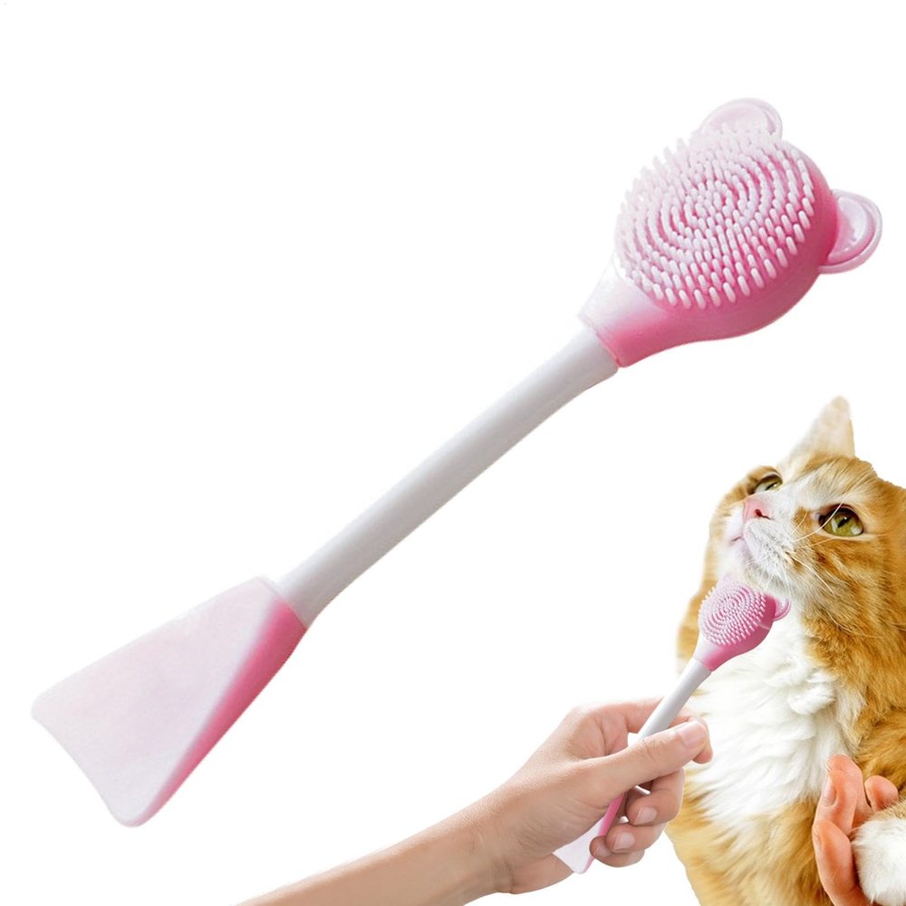 Silicone Cat Chin Brush