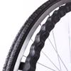SXTYFBB 2 Wheelchair Rear Wheels with Handrims, Replacement Wheels for Manual Wheelchairs, Caster Bearing: 12 mm view 3