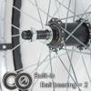 SXTYFBB 2 Wheelchair Rear Wheels with Handrims, Replacement Wheels for Manual Wheelchairs, Caster Bearing: 12 mm view 4