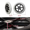 SXTYFBB Manual Wheelchair Replacement Rear Wheel, Solid Tire, 12 in (30 cm), Color A view 3
