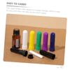 FRCOLOR 48-Piece Nasal Inhaler Sticks for Essential Oils, Portable Aromatherapy Tubes with Cotton Wicks view 4