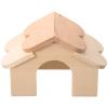 BESPORTBLE Wooden Hut for Guinea Pigs and Hamsters view 1