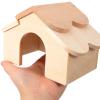BESPORTBLE Wooden Hut for Guinea Pigs and Hamsters view 3