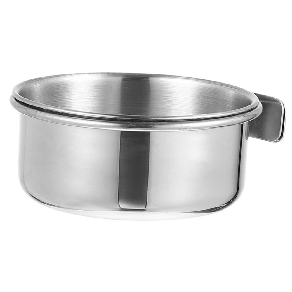 BESPORTBLE Stainless Steel Bird Feeder with Holder 14cm