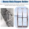Stainless Steel Floor Holder for Oxygen and Gas Cylinders, 26 in view 3