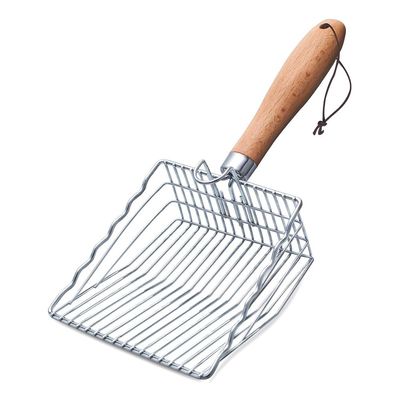 XUJIAN Metal Cat Litter Scoop with Hook and Hole