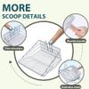 XUJIAN Metal Cat Litter Scoop with Hook and Hole view 2
