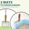 XUJIAN Metal Cat Litter Scoop with Hook and Hole view 3