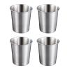 4-Piece Stainless Steel Cups for Children view 1