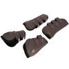 Phefop Thickened Horse Leg Guards, Impact Protection and Comfort, All-Weather, 3 Sizes, Brown (M) view 4