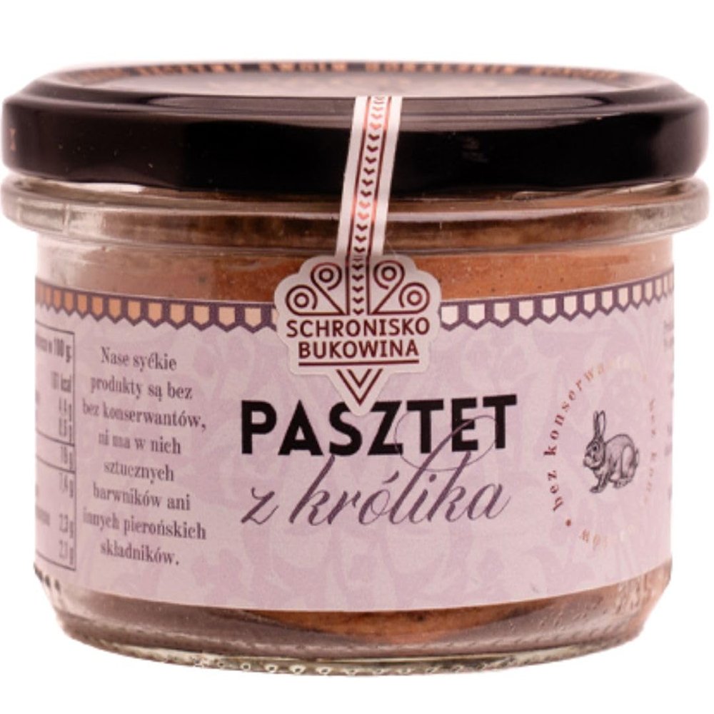 Bukowina Shelter Rabbit Pâté Without Chemicals