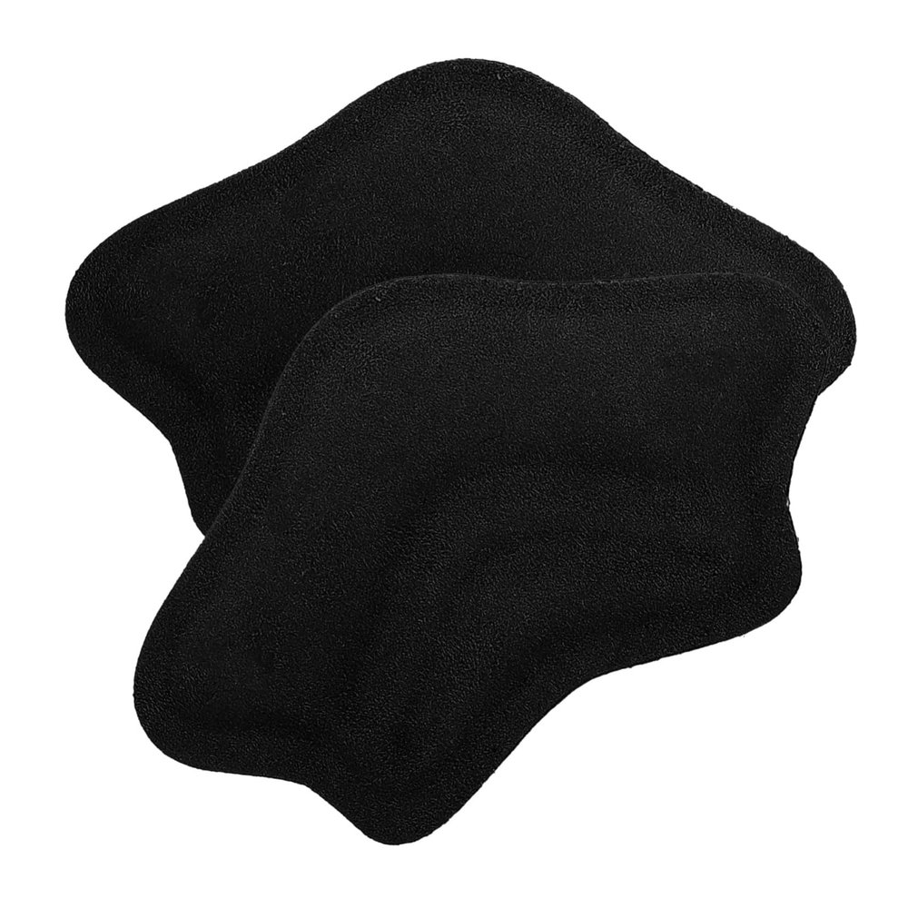 Heel Protectors for High Heels, 1 Pair, Leather, Black
