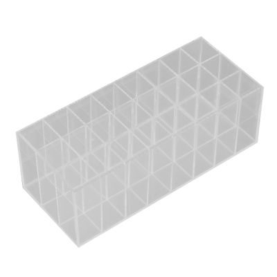 Acrylic Lipstick and Lip Gloss Holder with Compartments for Vanity