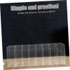 Acrylic Lipstick and Lip Gloss Holder with Compartments for Vanity view 4