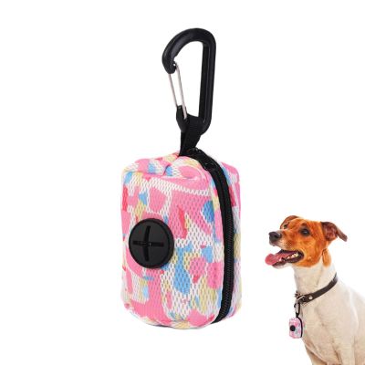 Dog Waste Bag Dispenser Zipper Pouch and Waste Bag Holder
