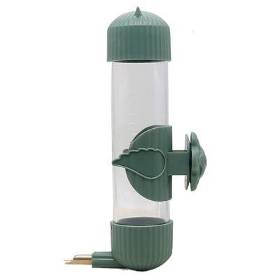 Automatic Bird Water Dispenser, Acrylic, 5 x 5 x 23 cm