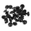 Yardwe 100 Pack Black Plastic Suction Cups for Aquarium Air Pumps view 1
