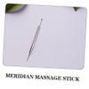 FRCOLOR 3-Piece Stainless Steel Acupressure Massage Tool Set, Silver view 3
