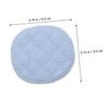 UPKOCH 20-Pack Washable Leak-Proof Cotton Nursing Pads, Reusable, White view 2