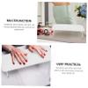 Soft Microfiber Leather Hand Cushion with Stainless Steel Holder view 3