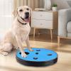 Dog Nail Scratch Board, Rotatable Scratch Mat, Round Slow Feeder view 3