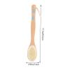Long-Handle Massage Brush, Beige, for Shower view 2