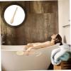 Long-Handle Massage Brush, Beige, for Shower view 4
