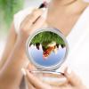 QMNRTK Funny Chicken Grass Compact Mirror, Travel Makeup Mirror with 1x/2x Magnification, Pocket Hand Mirror for Women view 4