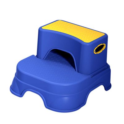 Toyvian 2-Step Children's Step Stool, Non-Slip PP and TPE Design
