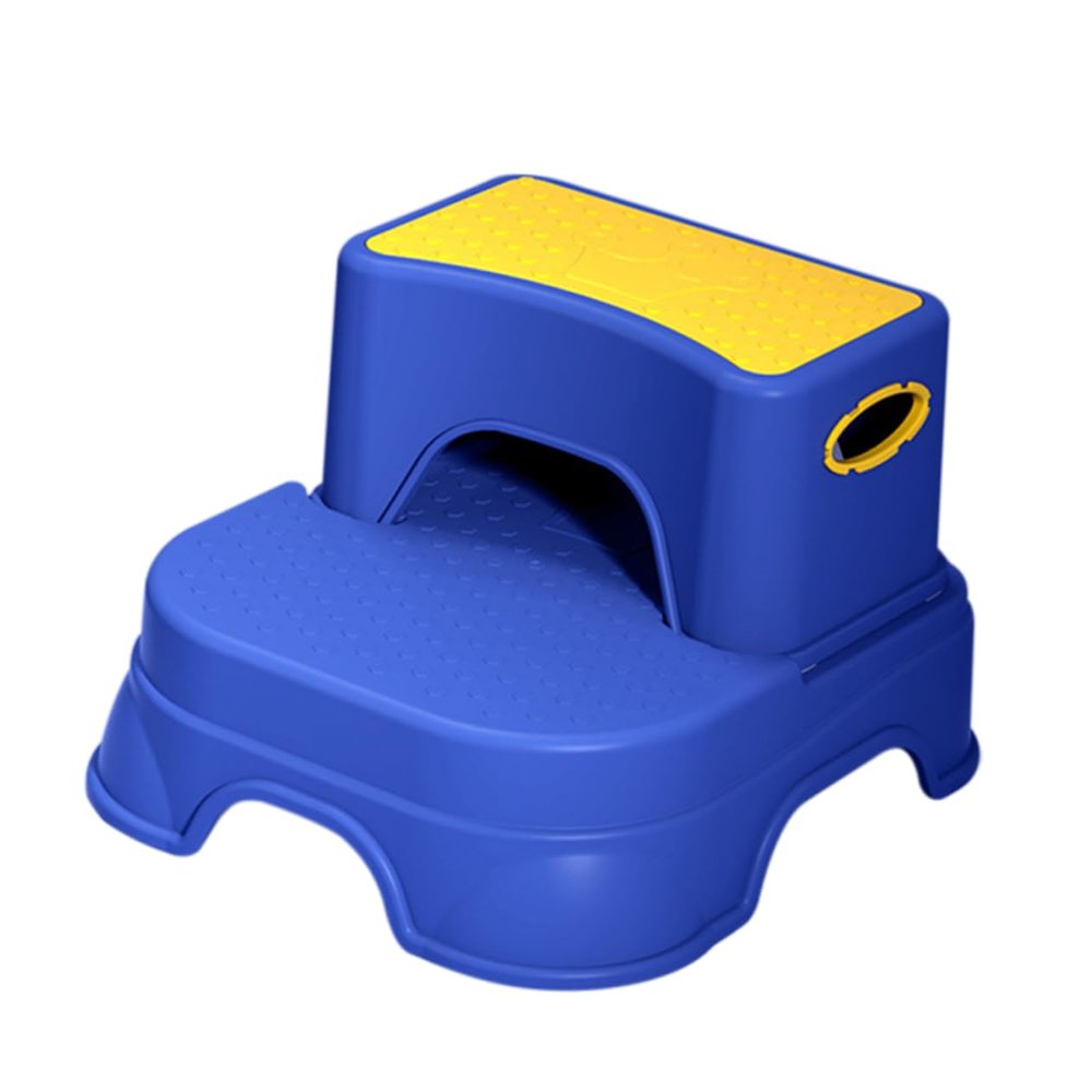 Toyvian 2-Step Children's Step Stool, Non-Slip PP and TPE Design