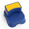 Toyvian 2-Step Children's Step Stool, Non-Slip PP and TPE Design view 3