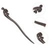 Ebony Hair Stick, Chinese Hairpin, Black view 2