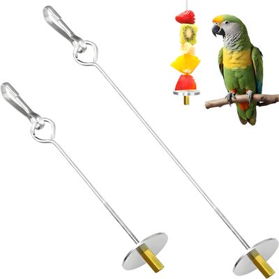 2 Pack Bird Skewers for Parrots
