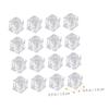 Artificial Acrylic Ice Cubes, Transparent, Irregular Shape view 2