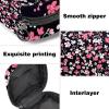 Women's Menstrual Pad Storage Bag with Zipper, Floral Pattern view 3