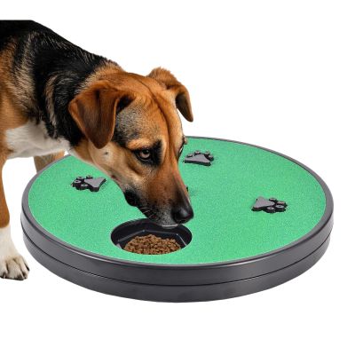 Dog Nail Scratcher, Non-Slip Nail File Board & Treat Puzzle