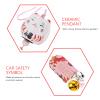 PRETYZOOM Ceramic Lucky Charm Cat Pendant with Tassel view 4