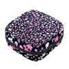 Women's Sanitary Pad Storage Bag with Zipper, Colorful Flower Design view 1