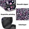 Women's Sanitary Pad Storage Bag with Zipper, Colorful Flower Design view 3