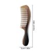 Anti-Static Horn Comb for Women, Wide-Tooth Hair Brush view 2