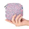 First Period Kit Menstrual Product Storage Bag with Small Flower Pattern view 4