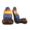 DFEPFKGOKL Cute Blue Ridge Parkway Mountains Universal Front Seat Covers, 2-Piece Set, Soft and Comfortable, for Most Cars, SUVs, and Trucks view 3