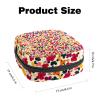 Women's Sanitary Pad Storage Pouch, Period Bag for Teenage Girls, Ditsy Floral Pattern view 2